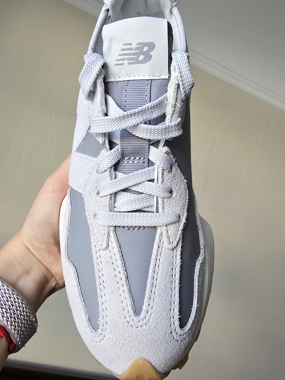 New Balance 327 Grey Suede